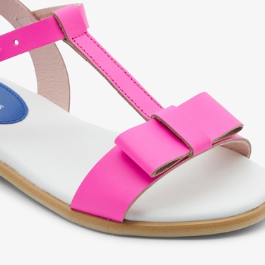  Jacadi Paris Kız Çocuk Deri Sandalet