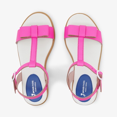  Jacadi Paris Kız Çocuk Deri Sandalet