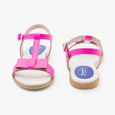  Jacadi Paris Kız Çocuk Deri Sandalet