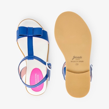  Jacadi Paris Kız Çocuk Deri Sandalet