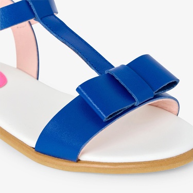  Jacadi Paris Kız Çocuk Deri Sandalet