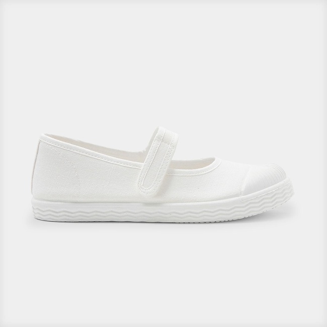  Jacadi Paris Kız Çocuk Kanvas Babet