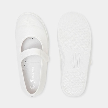  Jacadi Paris Kız Çocuk Kanvas Babet