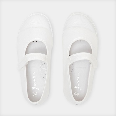  Jacadi Paris Kız Çocuk Kanvas Babet