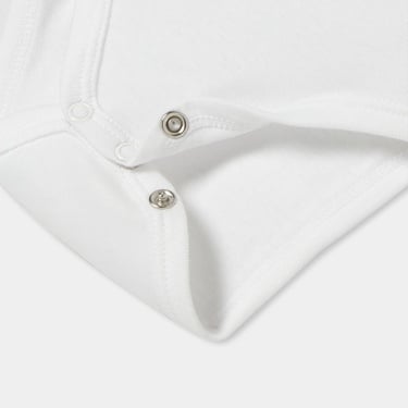  Jacadi Paris Kız Bebek Kroketli Peter Pan Yaka Kısa Kollu Body