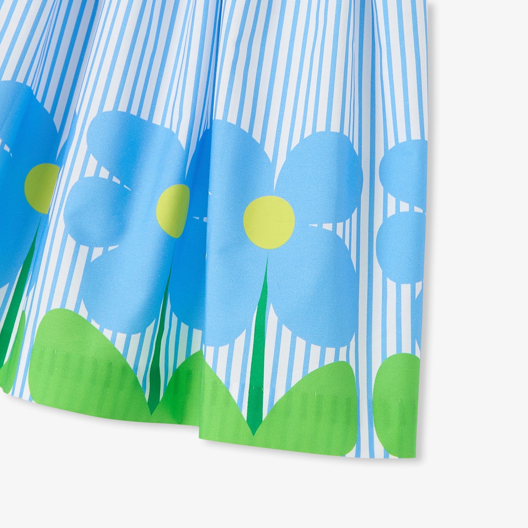 Jacadi Paris Kız Çocuk Çapraz Sırt Askılı Poplin Elbise