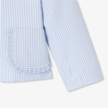  Jacadi Paris Kız Çocuk Gofre Kumaş Ceket