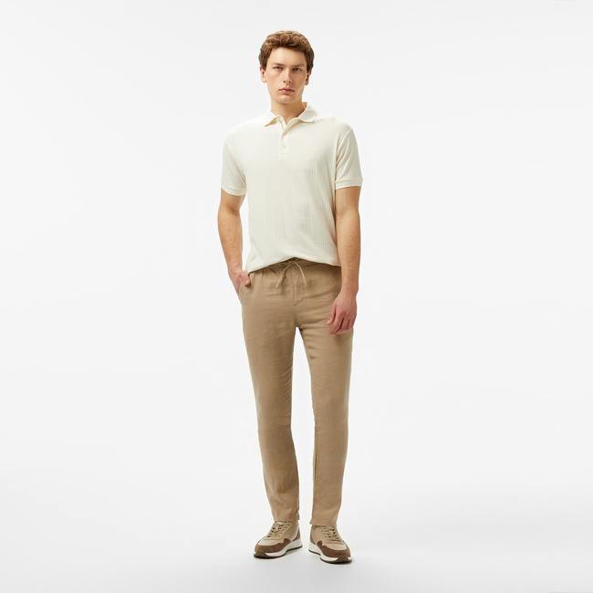  Nautica Erkek Mavi Slim Fit Pantolon