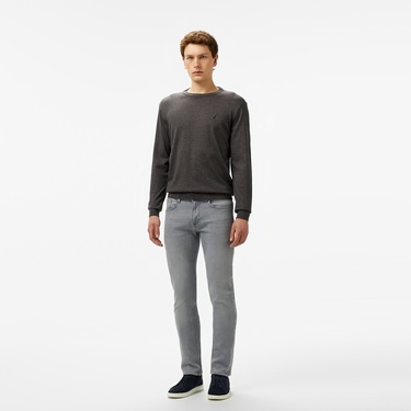  Nautica Erkek Gri Triko