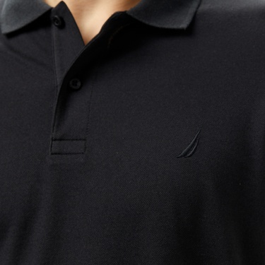  Nautica Erkek Siyah Classic Fit Polo