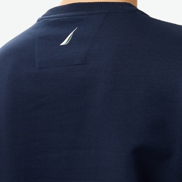  Nautica Erkek Lacivert Regular Fit Sweatshirt