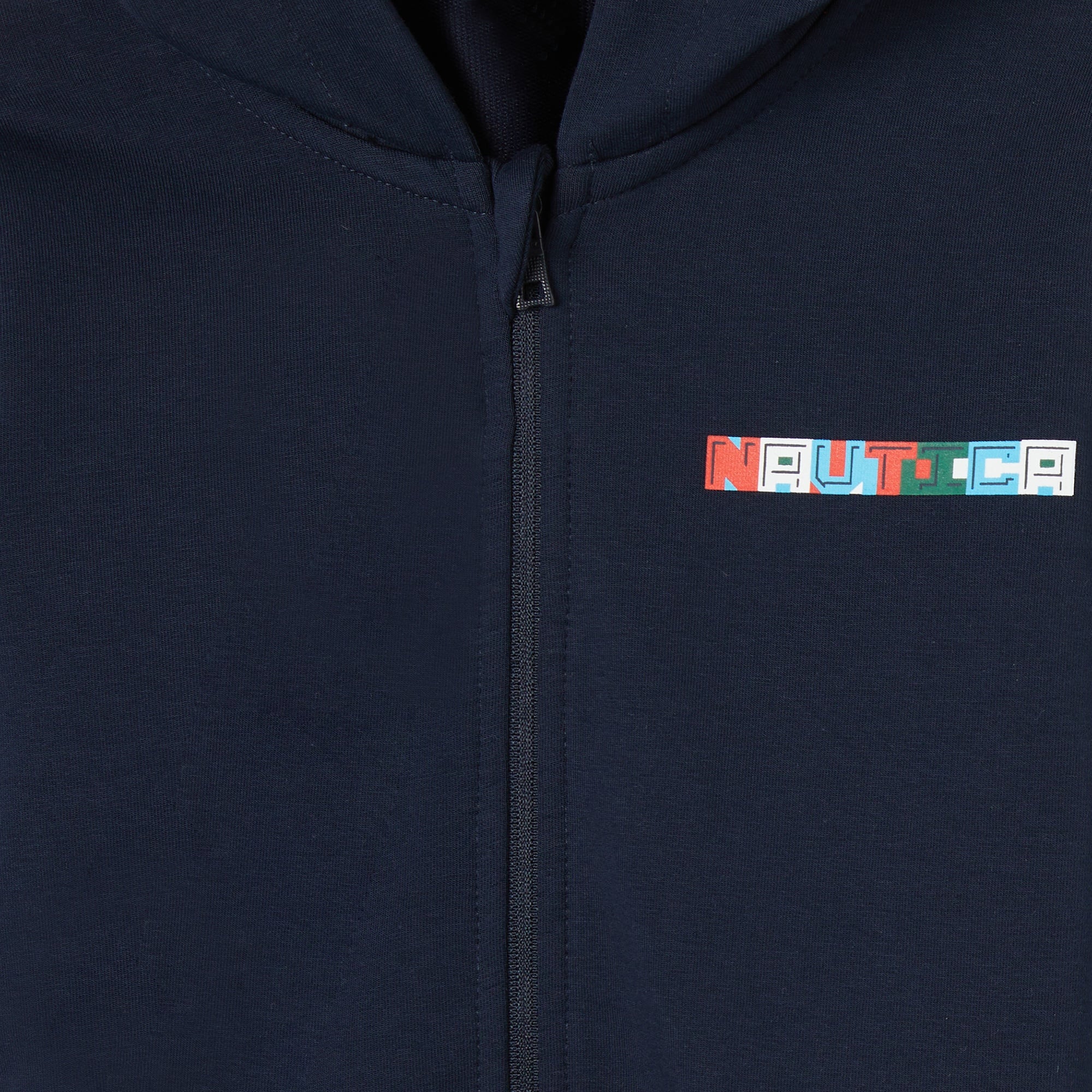 Nautica Erkek Çocuk Lacivert Regular Fit Kapüşonlu Sweatshirt