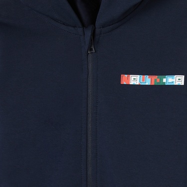  Nautica Erkek Çocuk Lacivert Regular Fit Kapüşonlu Sweatshirt
