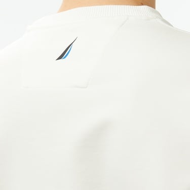  Nautica Erkek Krem Regular Fit Sweatshirt