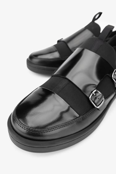  Valmenti Kermin Erkek Siyah Açma Hakiki Deri Casual Ayakkabı