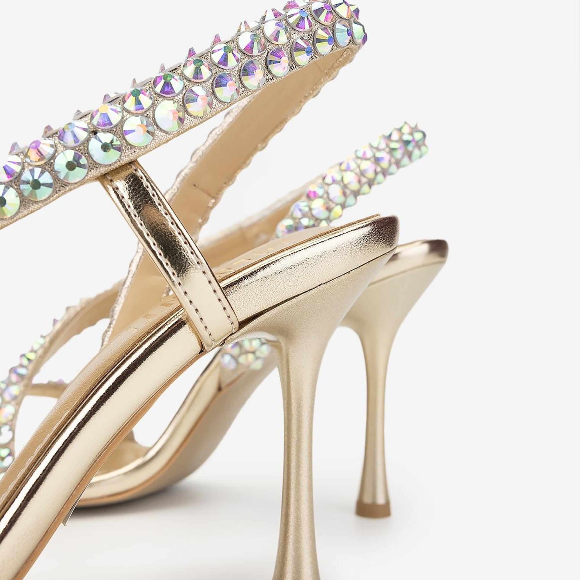 Valmenti Kadın Vegan Dore Topuklu Ayakkabı