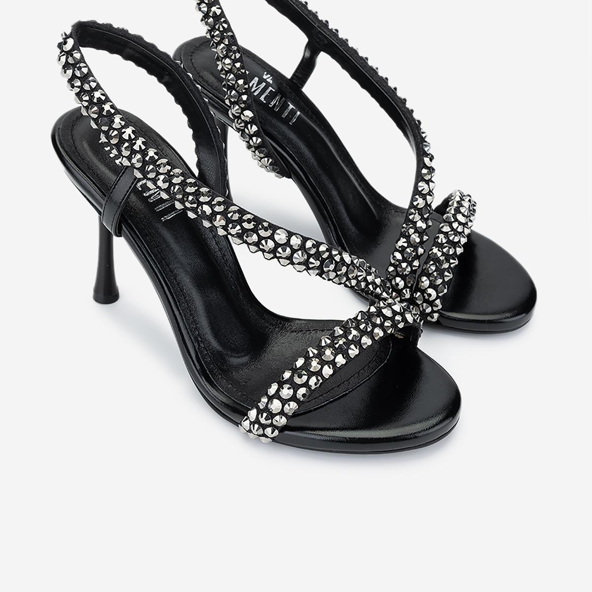 Valmenti Kadın Vegan Siyah Topuklu Ayakkabı