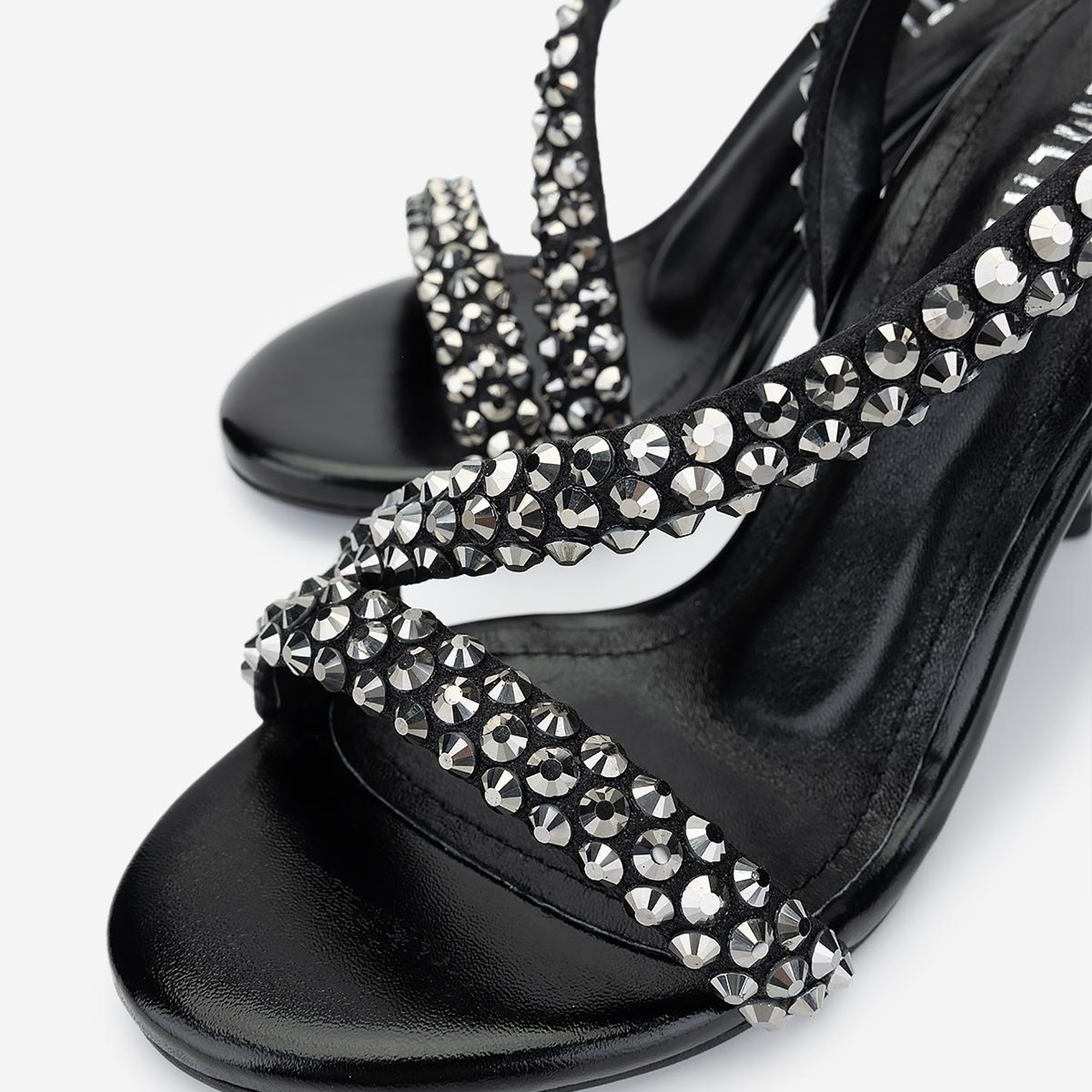 Valmenti Kadın Vegan Siyah Topuklu Ayakkabı