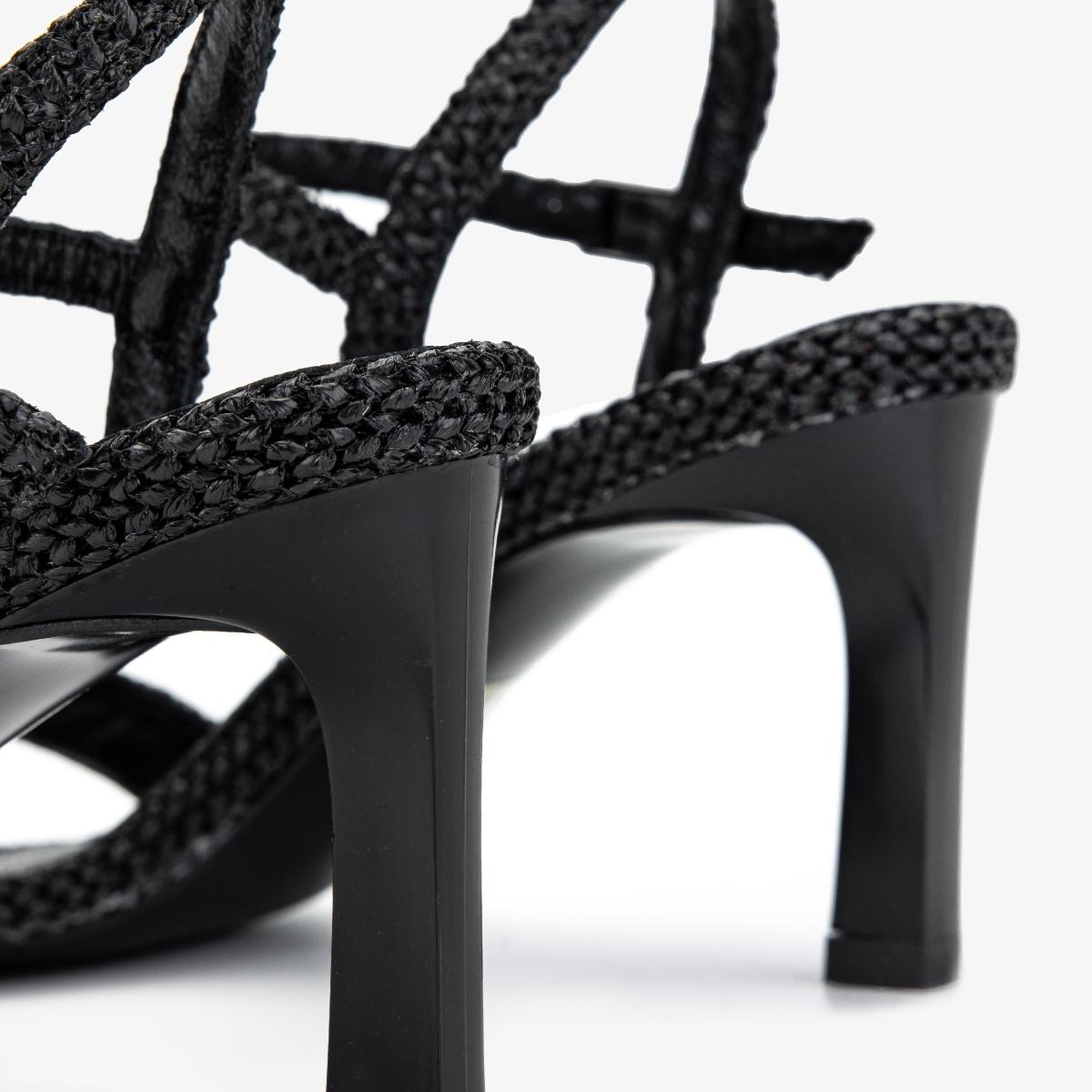 Valmenti Kadın Vegan Siyah Topuklu Ayakkabı