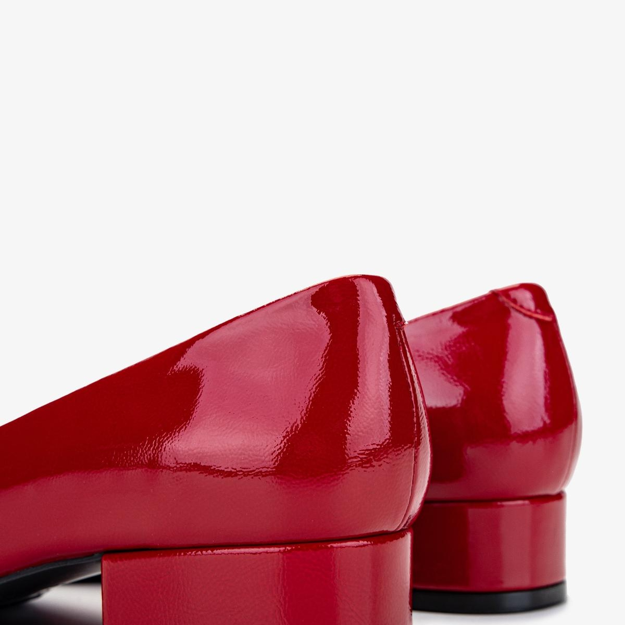 Valmenti Kadın Hakiki Deri Kırmızı Topuklu Ayakkabı