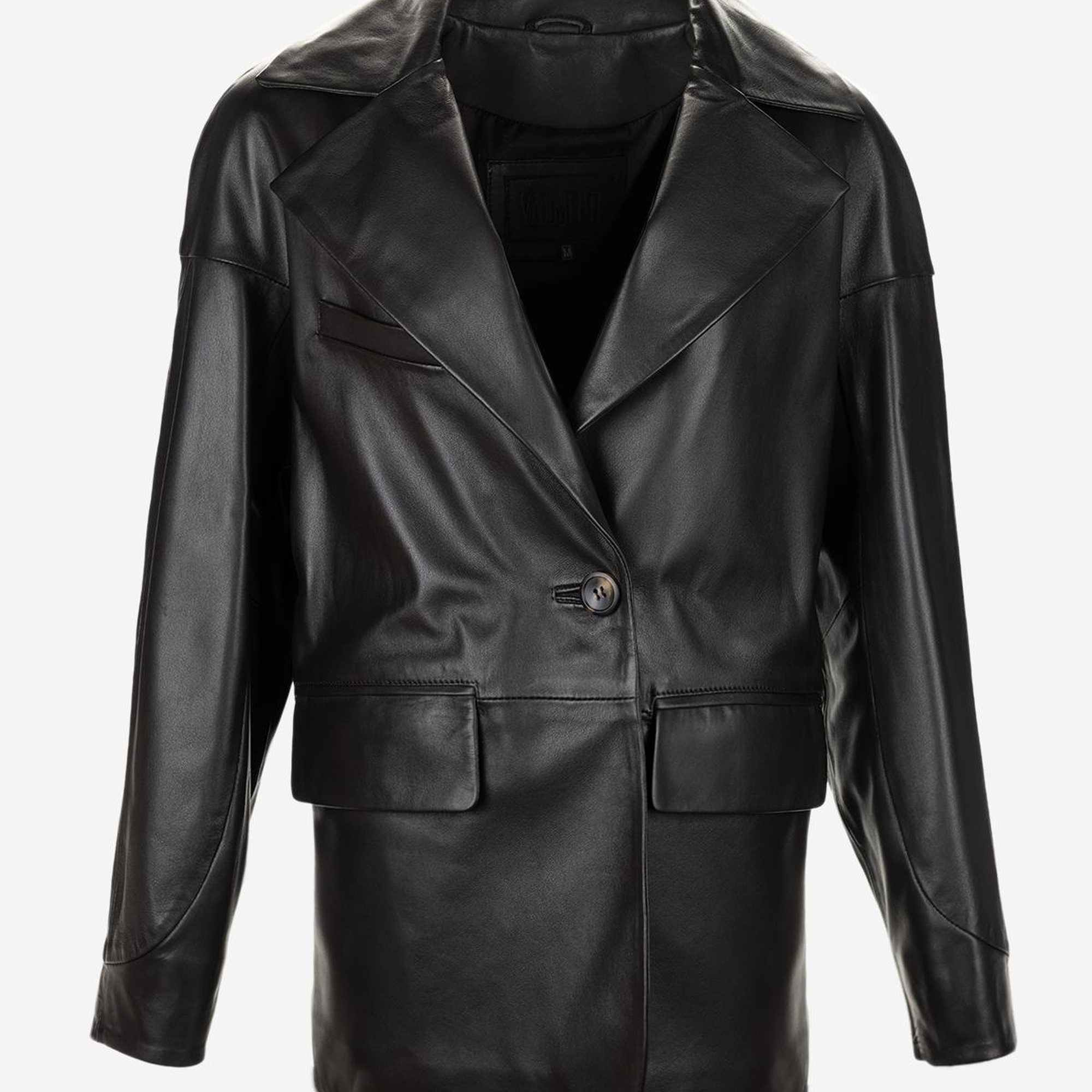 Valmenti Kadın Hakiki Deri Deri Mont