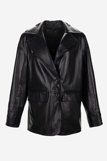  Valmenti Kadın Hakiki Deri Deri Mont