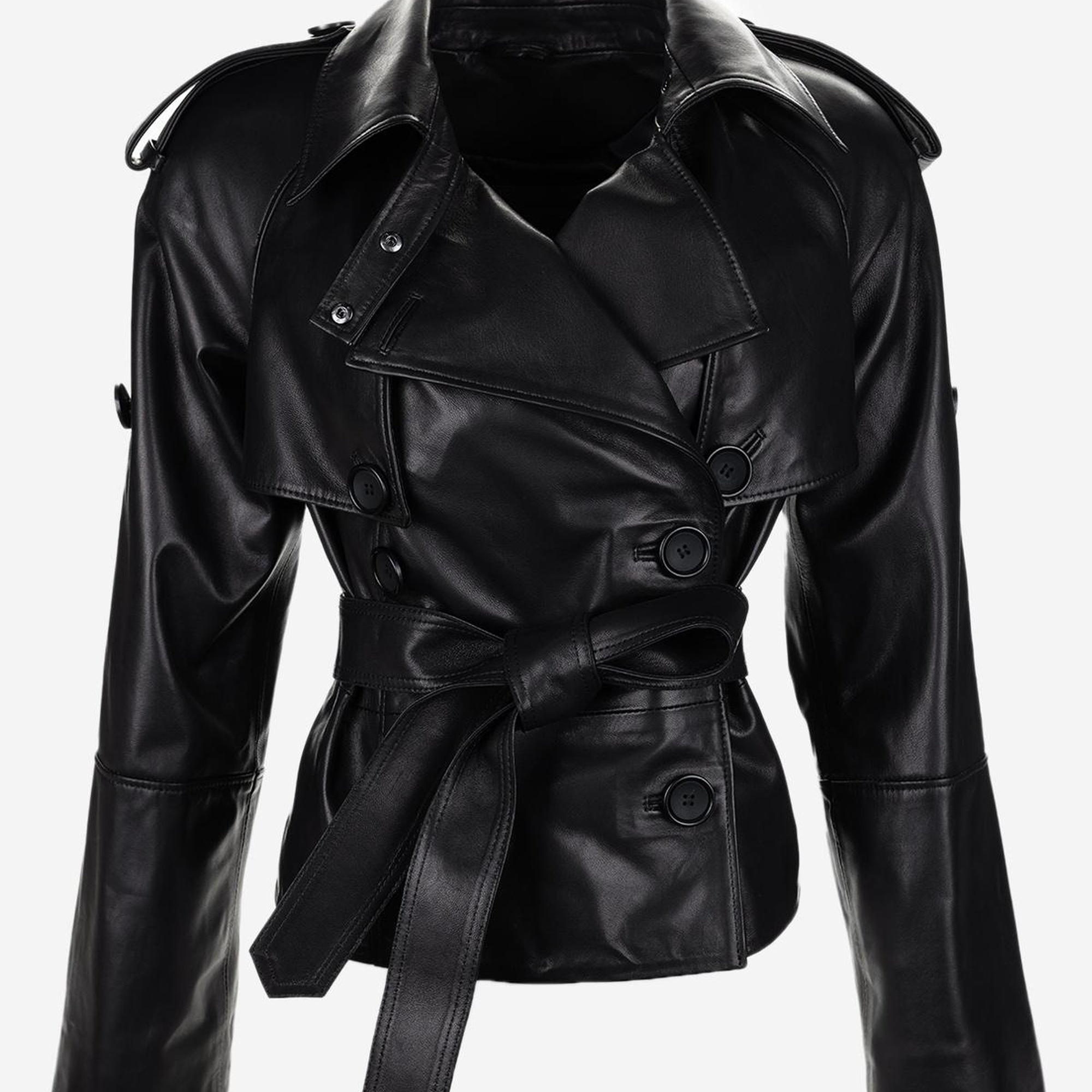 Valmenti Kadın Hakiki Deri Deri Mont