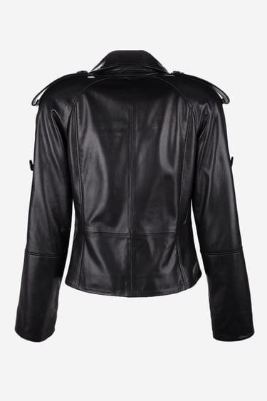  Valmenti Kadın Hakiki Deri Deri Mont