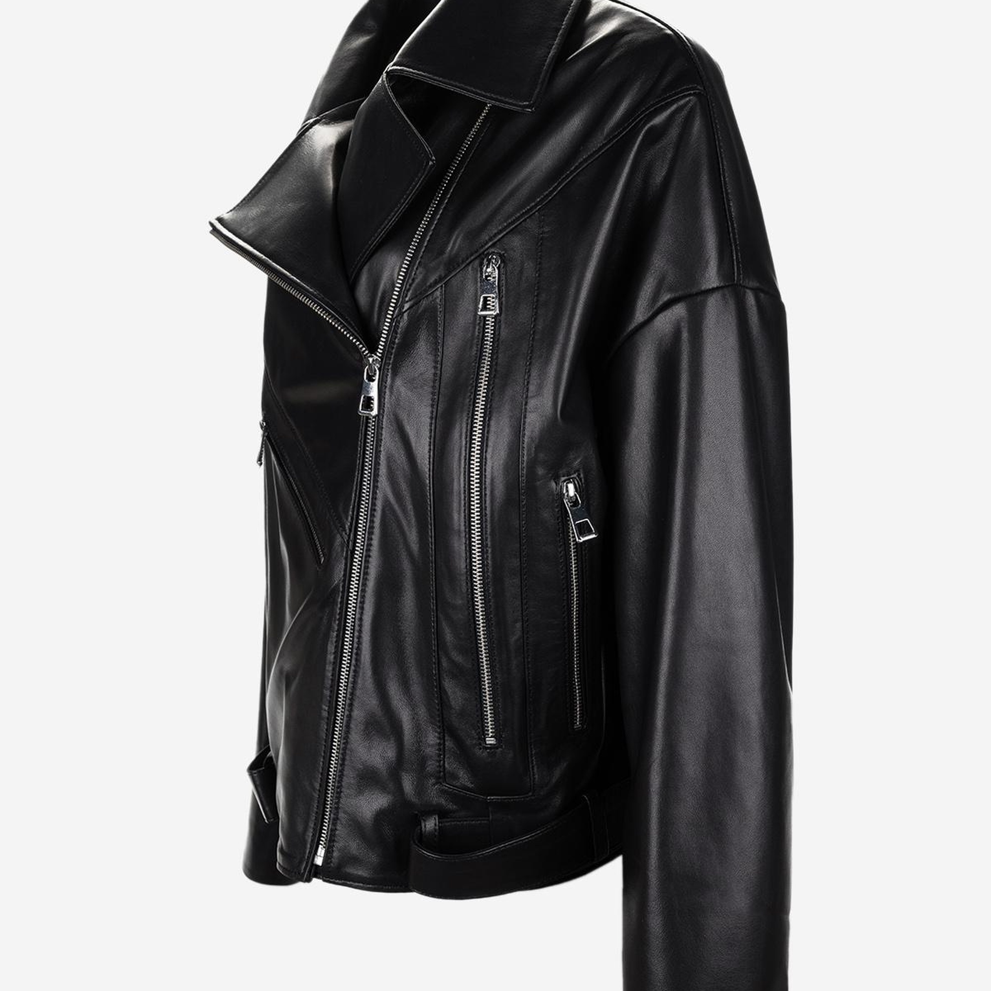 Valmenti Kadın Hakiki Deri Deri Mont