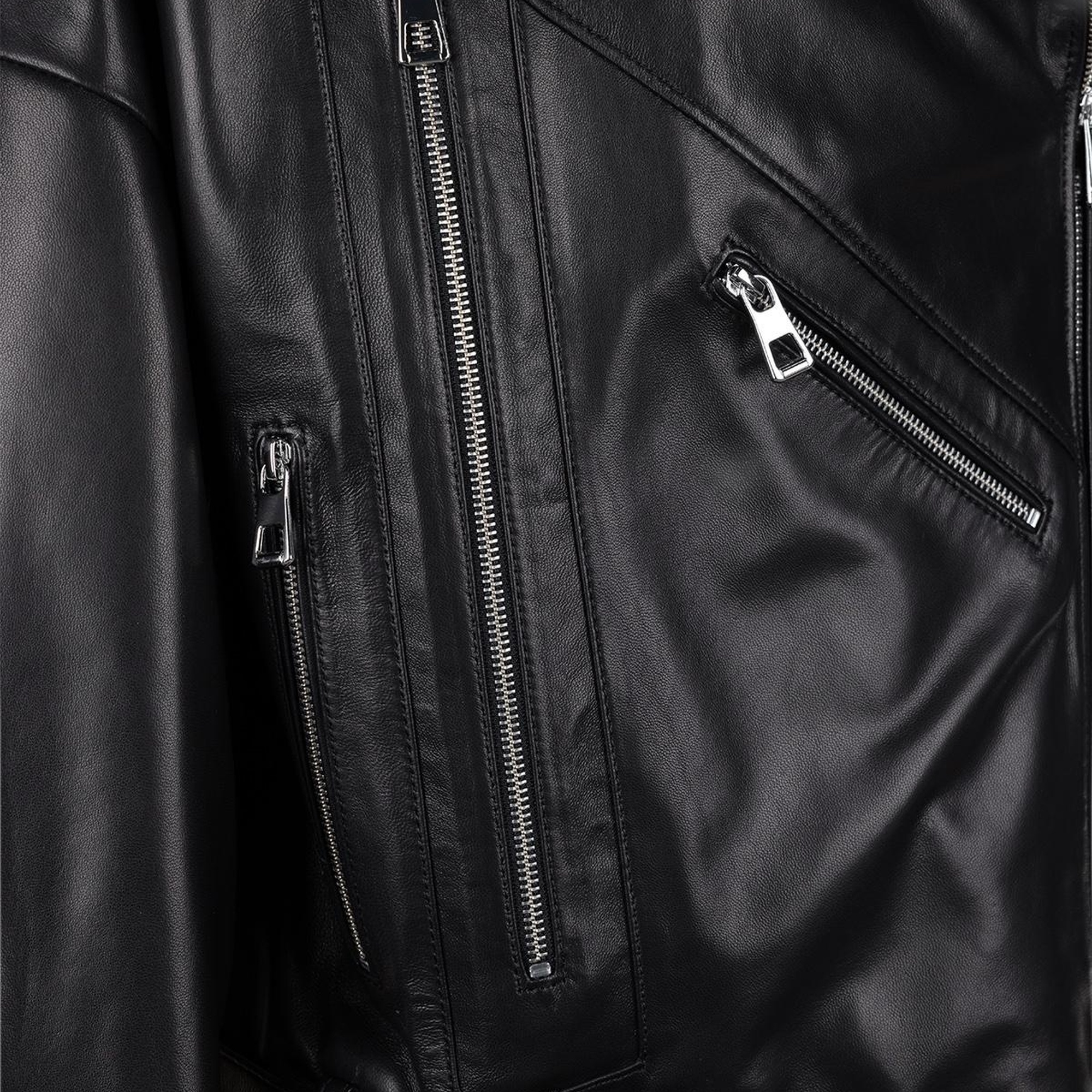 Valmenti Kadın Hakiki Deri Deri Mont