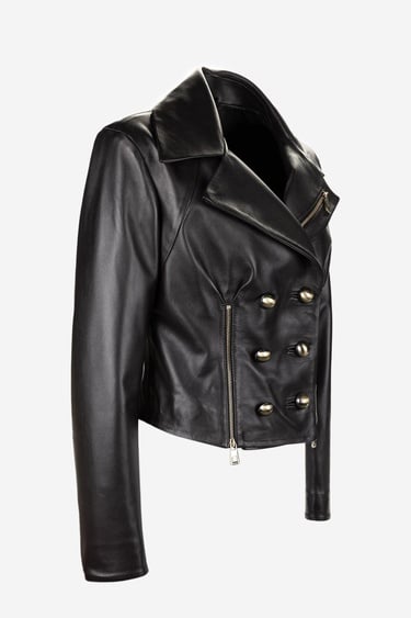  Valmenti Kadın Hakiki Deri Deri Mont