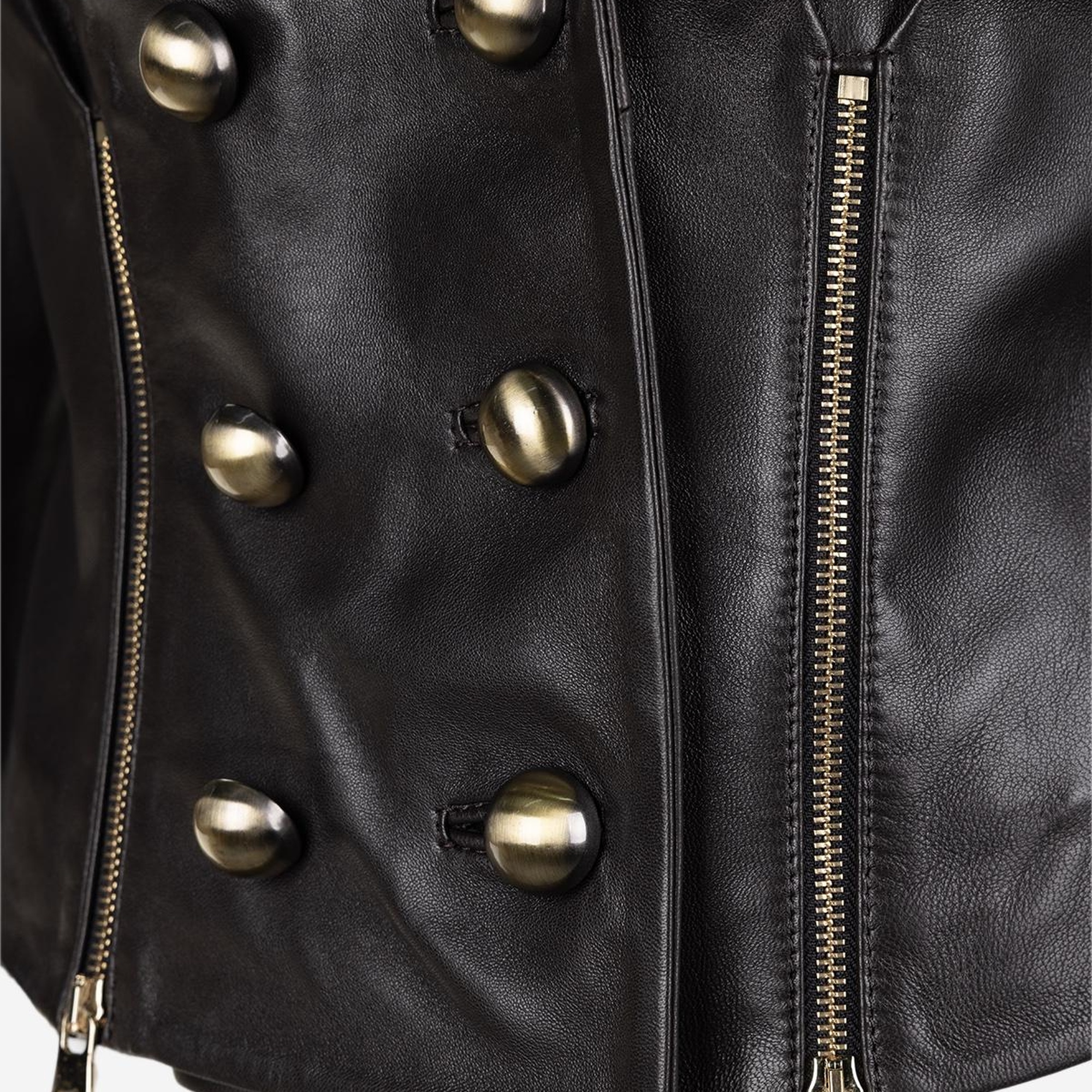 Valmenti Kadın Hakiki Deri Deri Mont