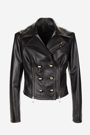  Valmenti Kadın Hakiki Deri Deri Mont