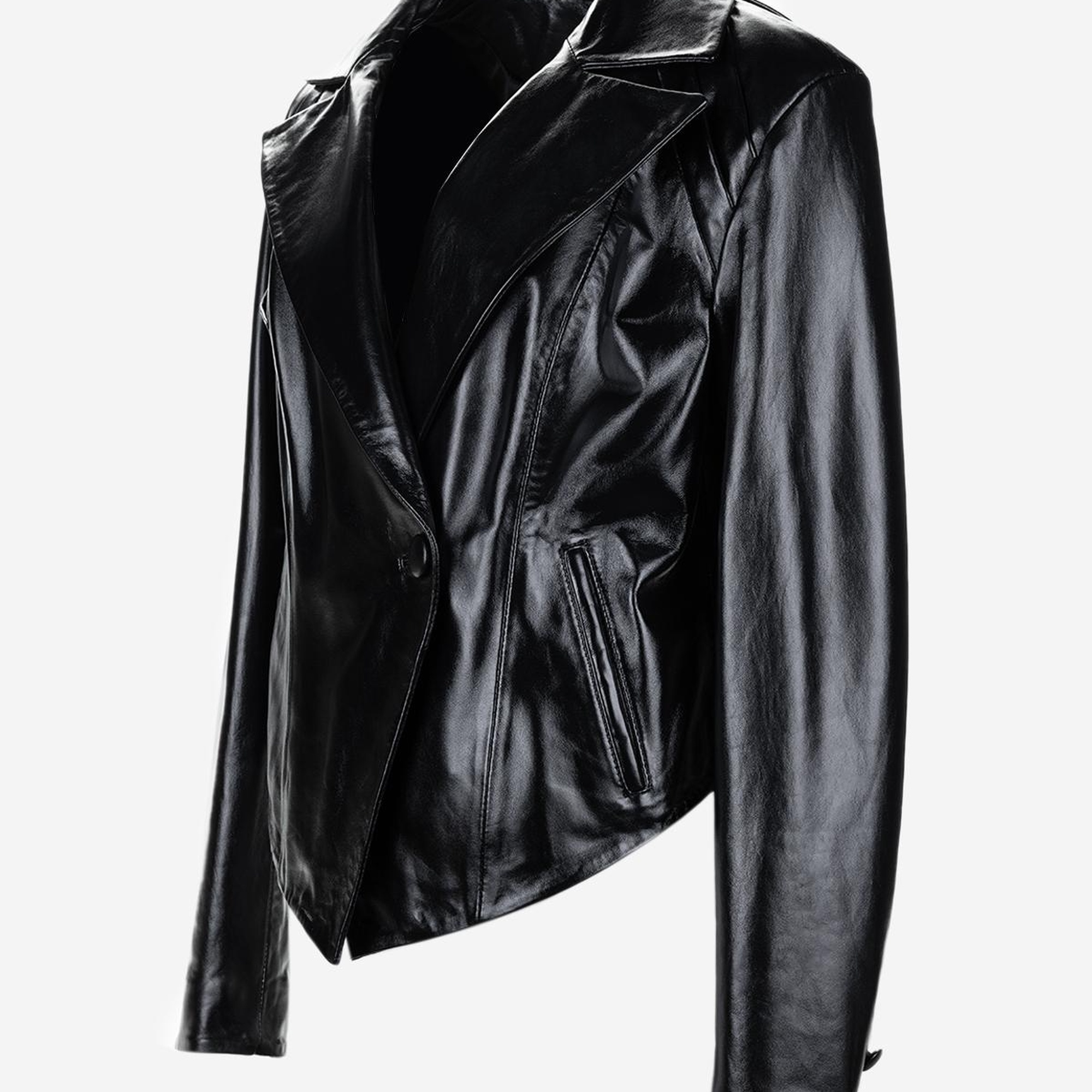 Valmenti Kadın Hakiki Deri Deri Mont