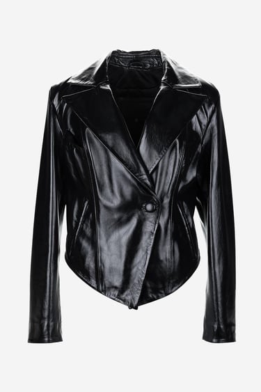  Valmenti Kadın Hakiki Deri Deri Mont