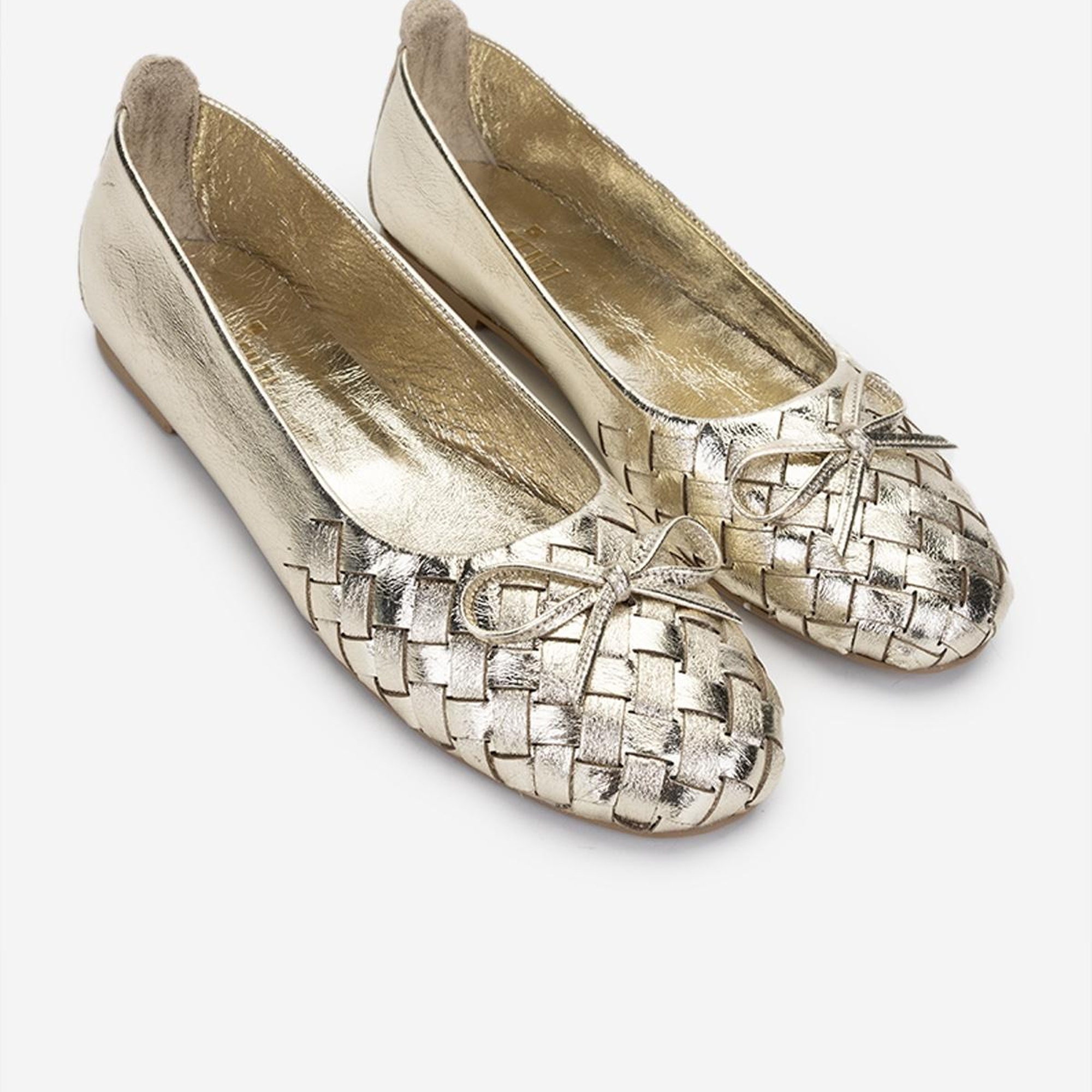 Valmenti Kadın Hakiki Deri Sarı Babet Ayakkabı