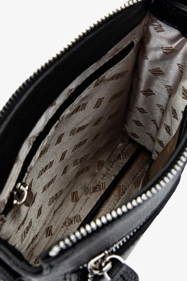  Valmenti Erkek Hakiki Deri Siyah Floter Postacı Çanta