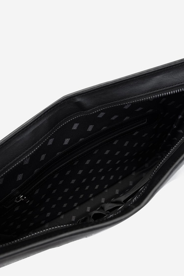  Valmenti Unisex Vegan Siyah Evrak Çantası