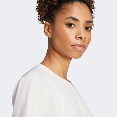  adidas Classic Kadın Beyaz Antrenman T-Shirt