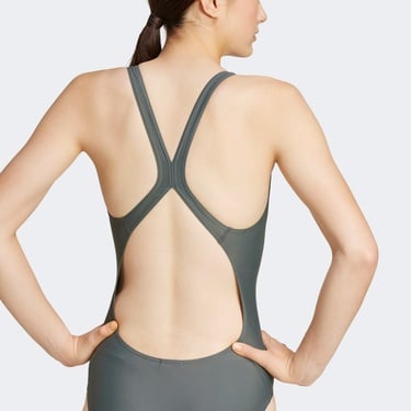  adidas 3 Bar Logo Kadın Gri Mayo