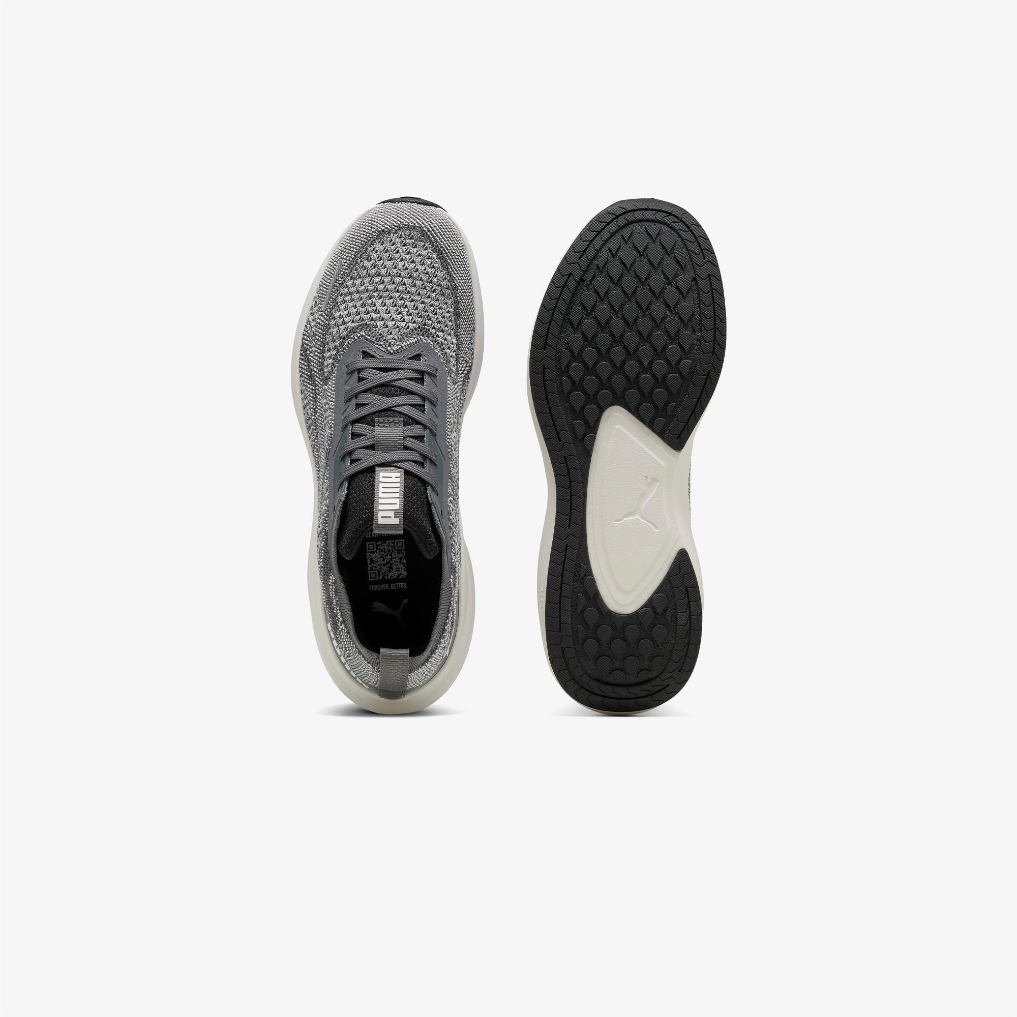 Puma Skyrocket Lite Engineered Unisex Gri Koşu Ayakkabısı