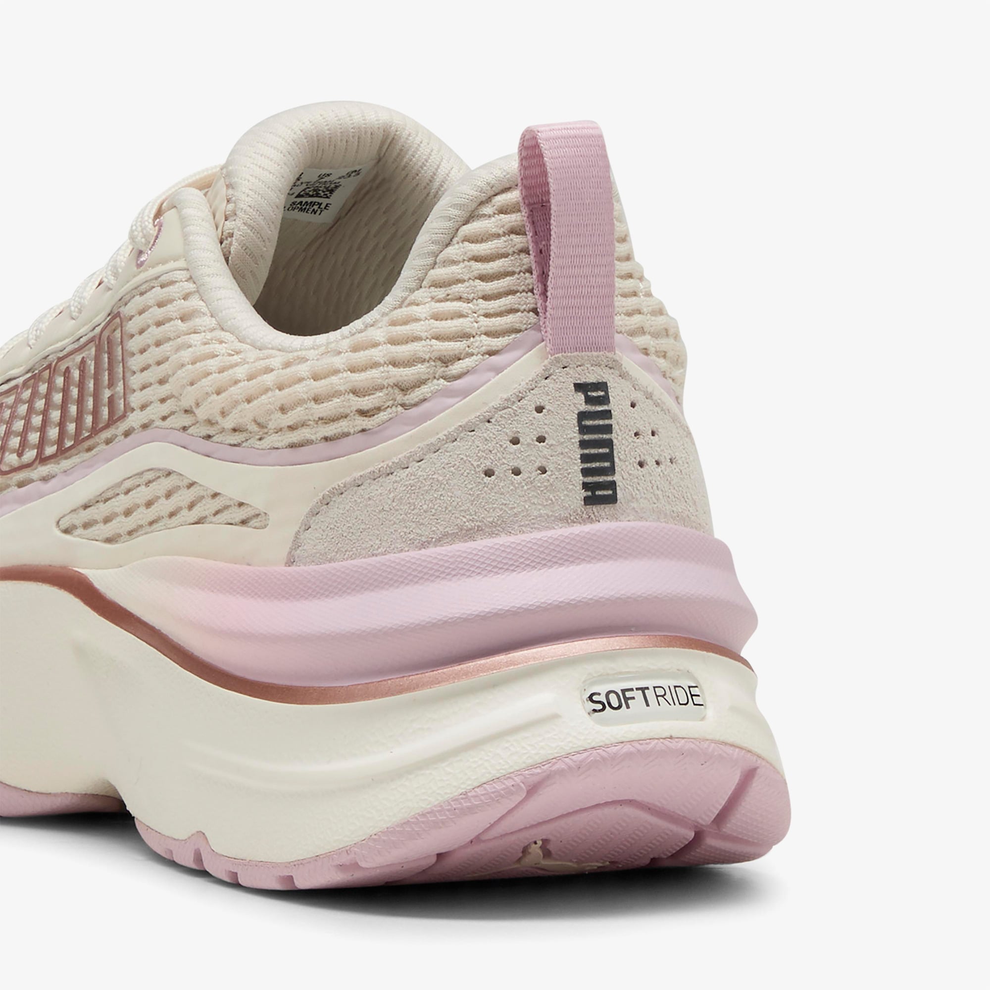 Puma Puma Softride Divine Metal Kadın Krem Koşu Ayakkabısı Sneaker | FashFed Krem - 7. görsel