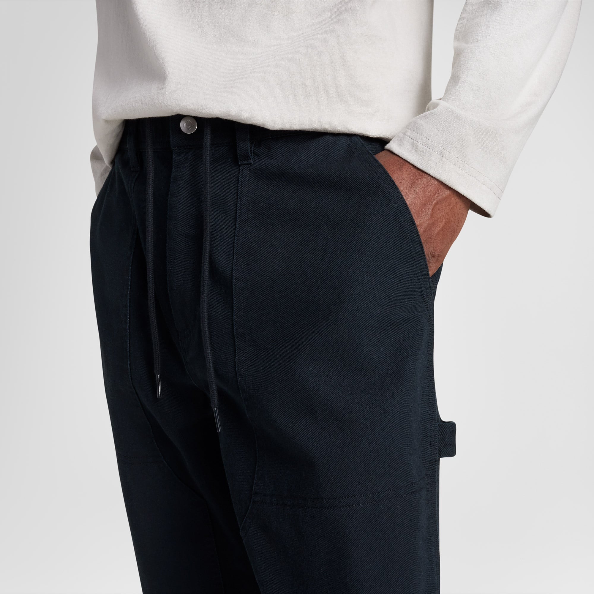 Converse Double Knee Harbor Erkek Siyah Pantolon