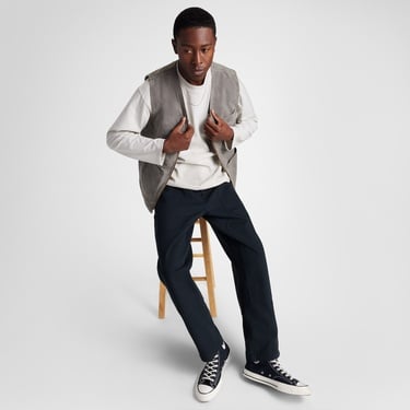  Converse Double Knee Harbor Erkek Siyah Pantolon