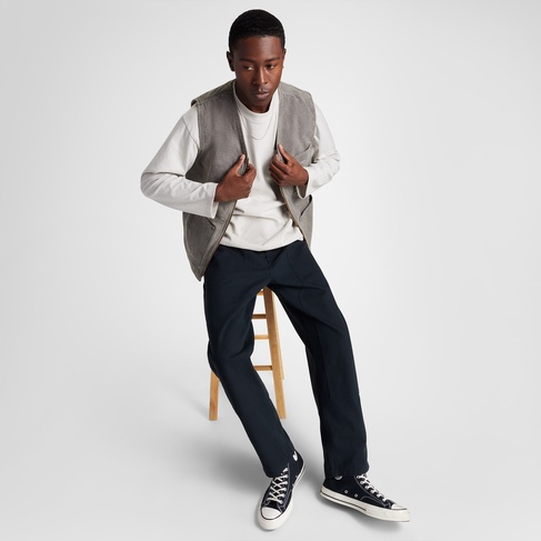  Converse Double Knee Harbor Erkek Siyah Pantolon