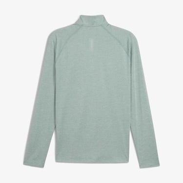  Puma Run Veloty Cldspn 1/4 Zip Erkek Yeşil Sweatshirt
