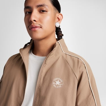  Converse Retro Windbreaker Erkek Kahverengi Ceket