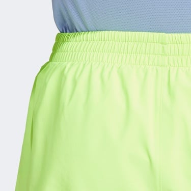  adidas Adizero Essentials Split Erkek Yeşil Koşu Şortu