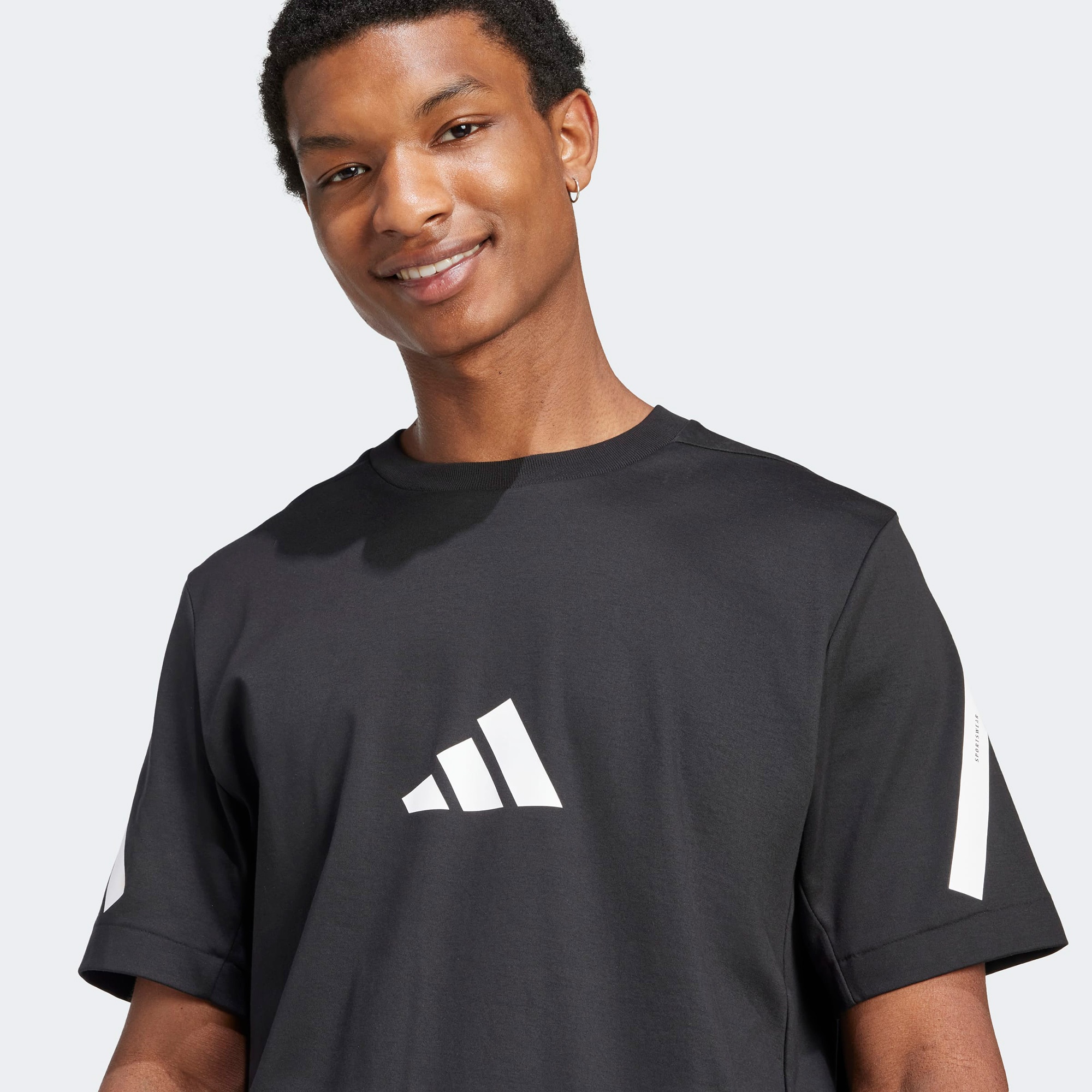 adidas Z.N.E. Erkek Siyah T-Shirt