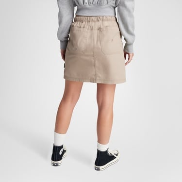  Converse Harbor Mini Kadın Kahverengi Etek